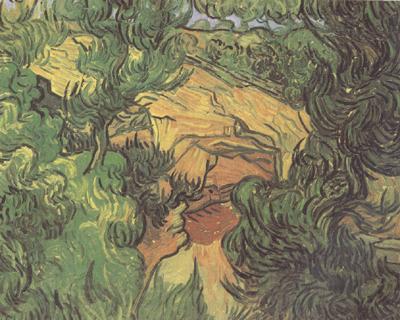 Vincent Van Gogh Entrance to a Quarry (nn04) Germany oil painting art